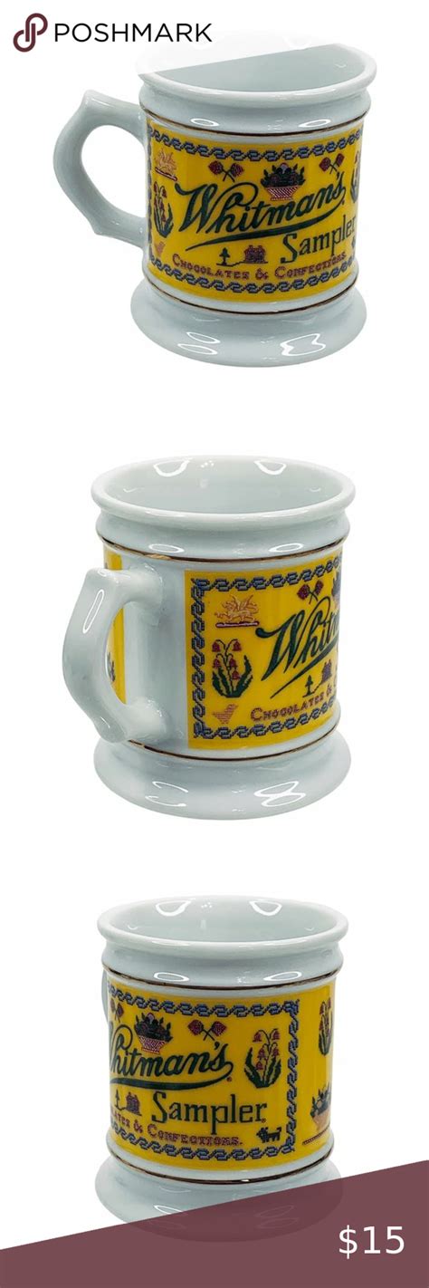 whitman's sampler mug